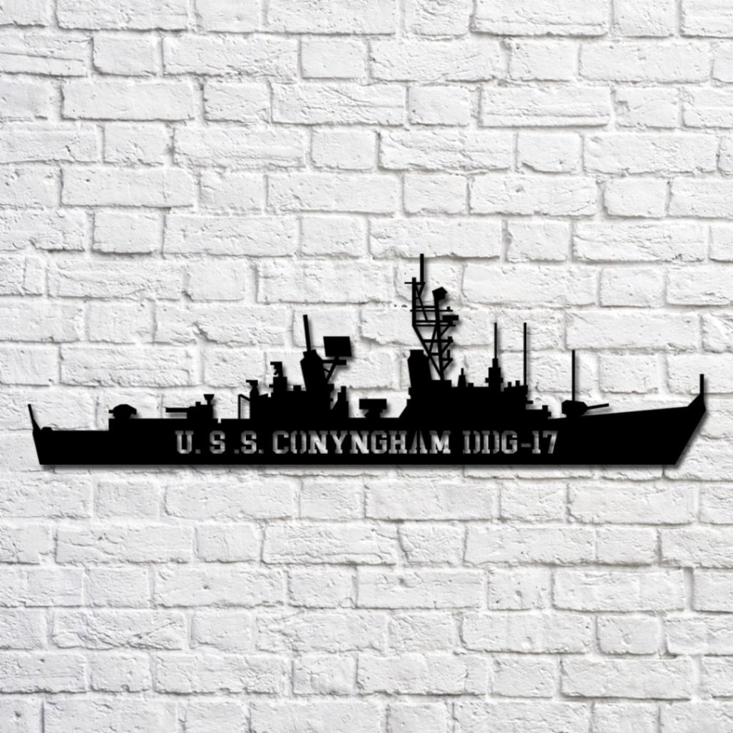 u-s-s-conyngham-ddg-17-navy-ship-metal-art-custom-us-navy-ship-cut