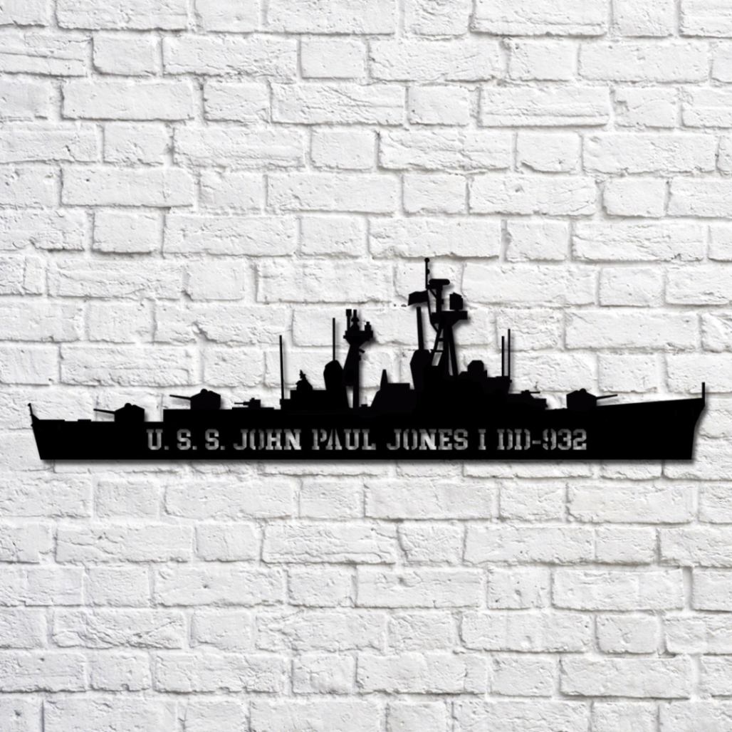 u-s-s-john-paul-jones-i-dd-932-navy-ship-metal-art-custom-us-navy