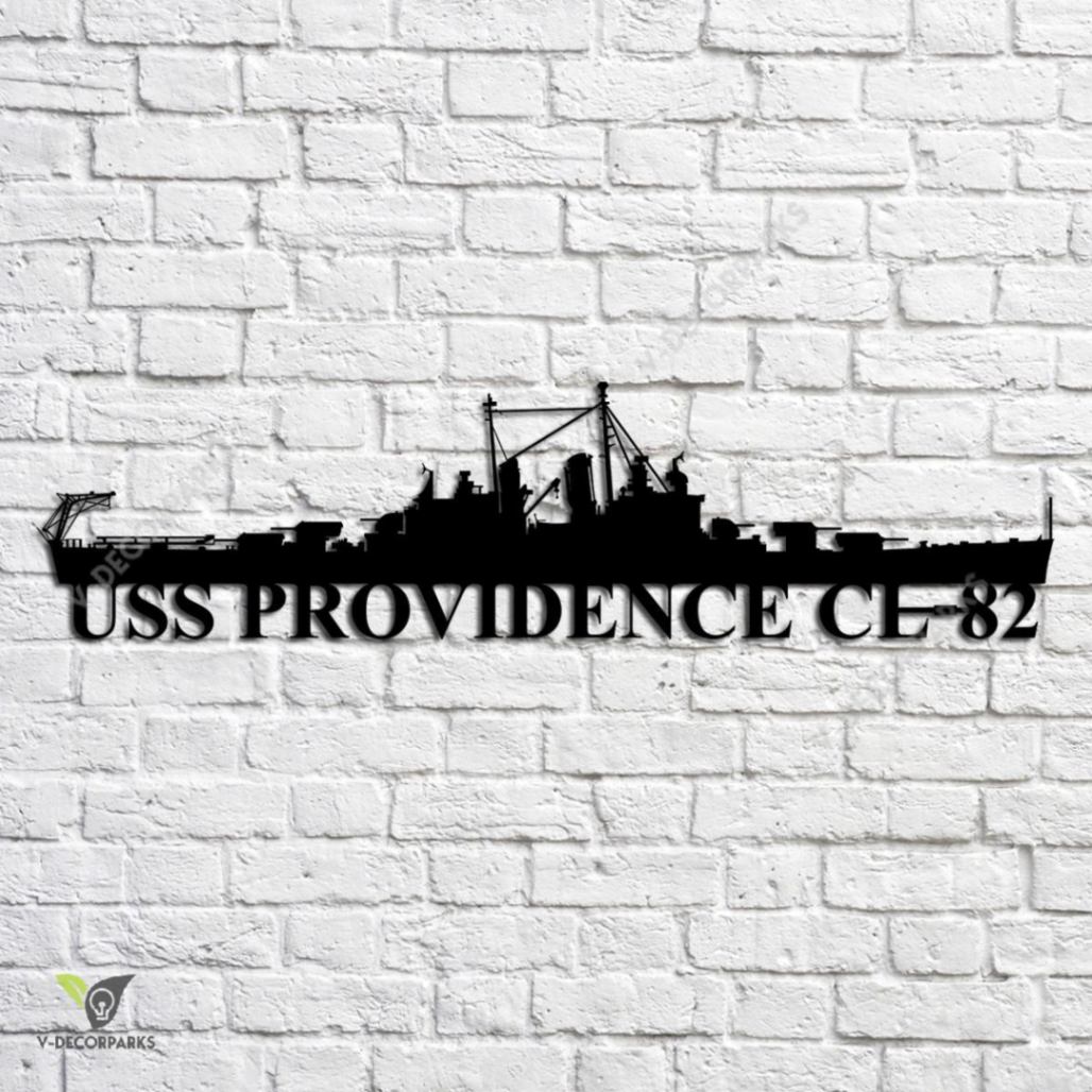 uss-providence-cl-82-navy-ship-metal-art-custom-us-navy-ship-metal