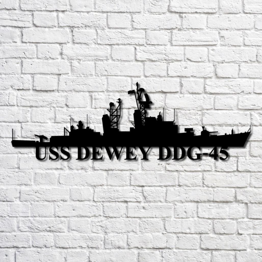 Uss Detroit Aoe-4 Navy Ship Metal Art, Custom Us Navy Ship Cut Metal ...