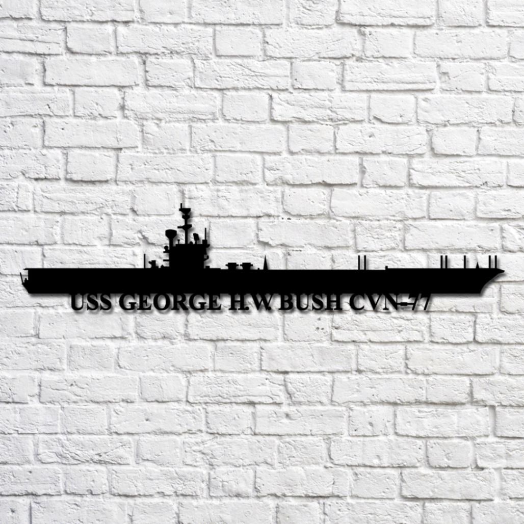 uss-george-h-w-bush-cvn-77-navy-ship-metal-art-gift-for-navy-veteran