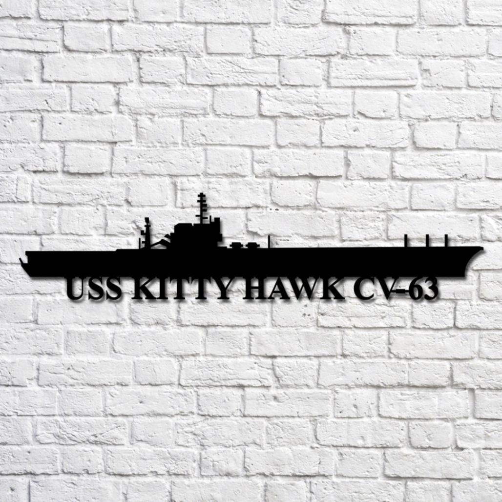 Uss Hewitt Dd-966 Navy Ship Metal Art, Custom Us Navy Ship Cut Metal ...