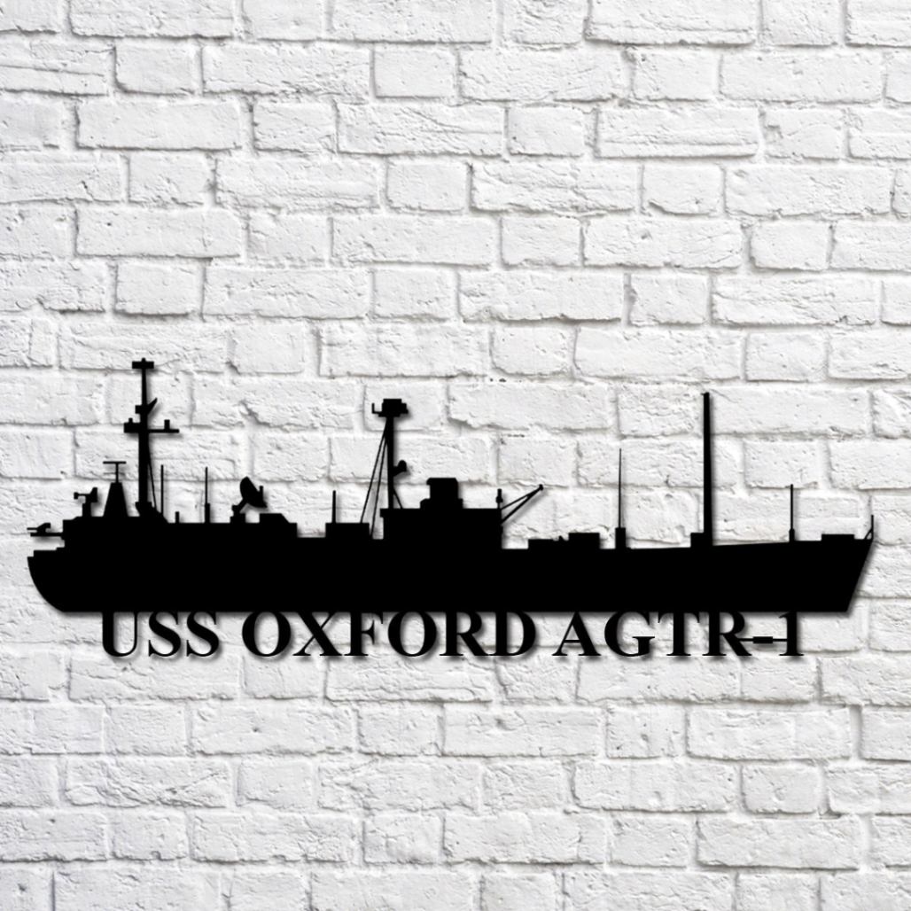 uss-oxford-agtr-1-navy-ship-metal-art-gift-for-navy-veteran-navy