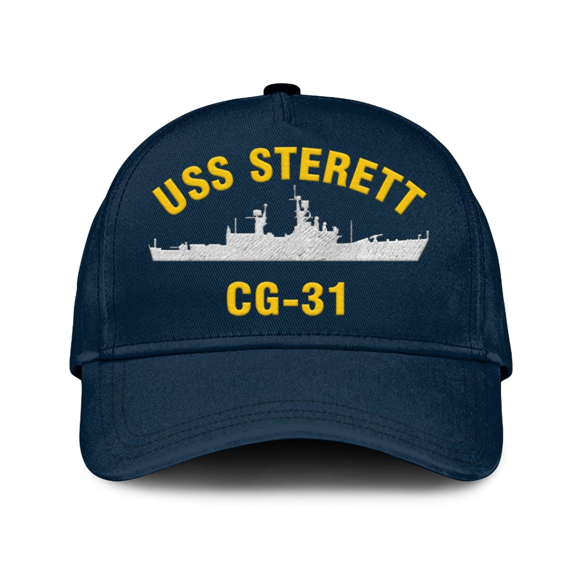 Uss Sterett Cg 31 Classic Cap Custom Print embroidered Us Navy Ships uss-sterett-cg-31-classic-cap-custom-print-embroidered-us-navy-ships