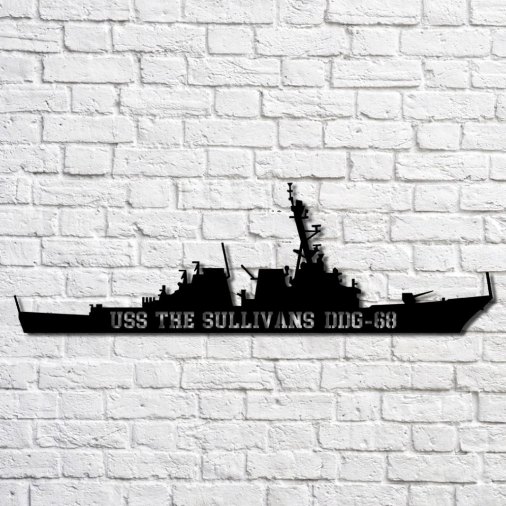 Uss Ute Atf-76 Navy Ship Metal Art, Gift For Navy Veteran, Navy Ships ...