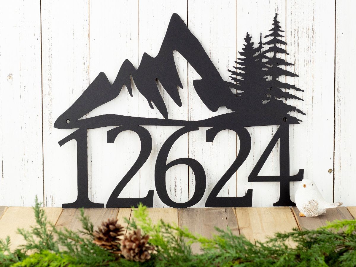 House Numbers, House Number Plaque, Address Plaque, Address Sign, Custom Metal Sign, House Number, Metal House Numbers