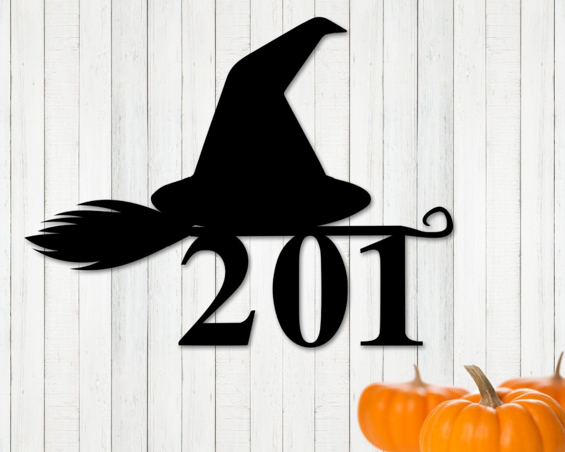 Witch Hat Sign Witch Hat Sign