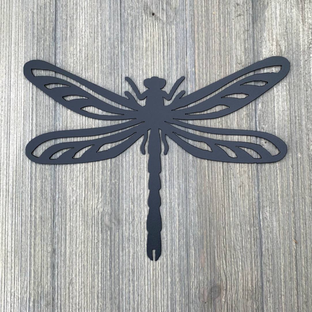 Dragonfly Metal Sign Cutout, Cut Metal Sign, Wall Metal Art