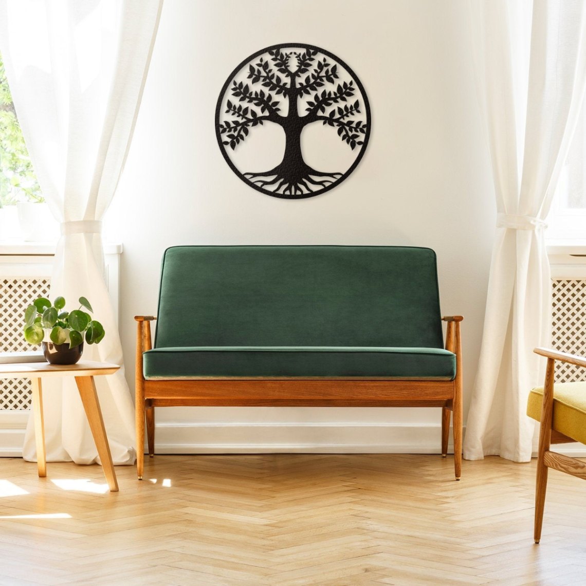 Tree Of Life Metal Wall Art, Family Wall Metal Decor, Metal Wall Decor