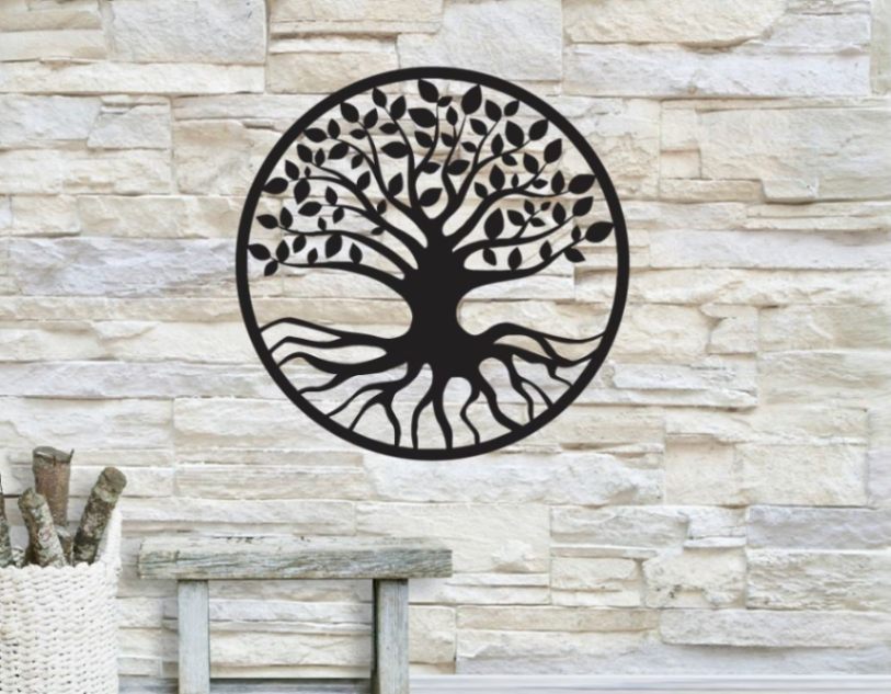 Tree Of Life Metal Sign, Metal Wall Decor, Tree Of Life Sign, Home