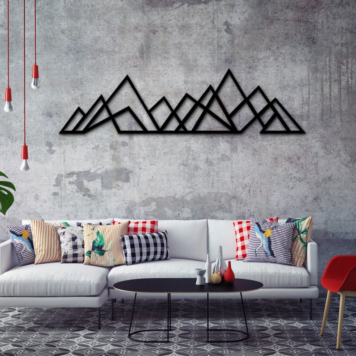 Mountain Wall Art, Mountain Wall Art, Mountain Metal Wall Art