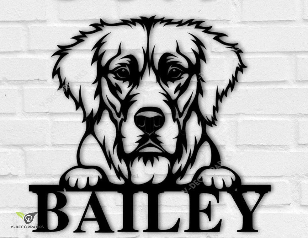 custom-golden-retriever-dog-metal-sign-personalized-dog-name-sign-dog