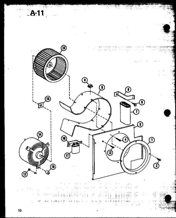 Amana 9093HE3.5A/P684131R Packaged Terminal Air Conditioner & Heat