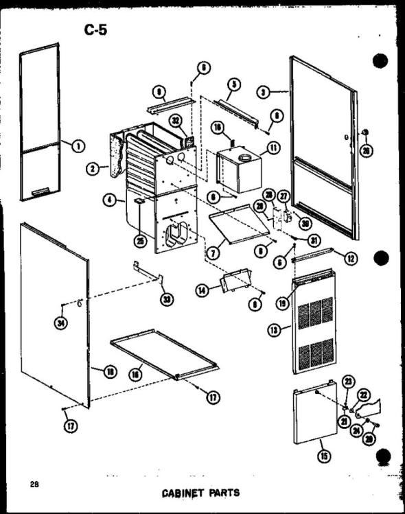 Amana GHE105DM03/P96524-7F Gas Furnace - GH & GHE Series | Partswarehouse