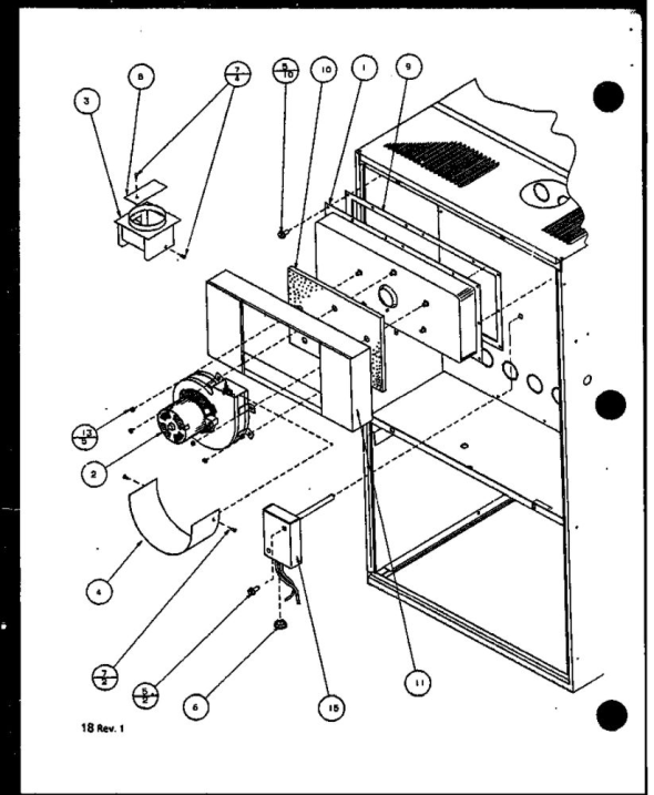 Amana GUI090B30AB/P1106304F Gas Furnace - GUI Series | Partswarehouse