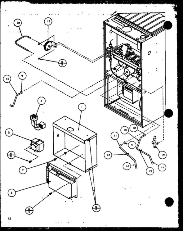 Amana GUX070B30A/P1119802F Gas Furnace - GUX Series | Partswarehouse