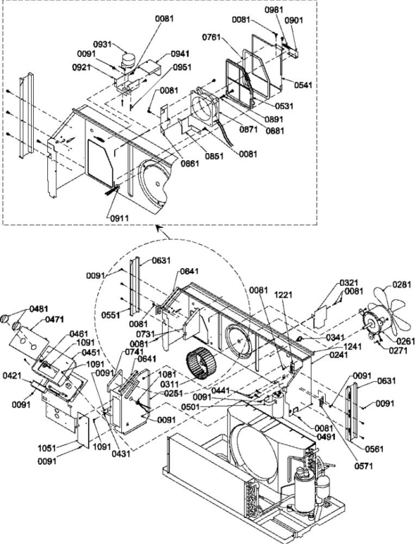 Amana PTC094A35BA/P1216306R Air Conditioner Partswarehouse
