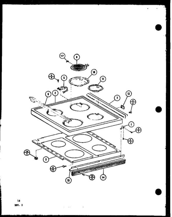Amana RVH6C/P8540104S Cooking Center with Optional Vent Hood RCC RCR