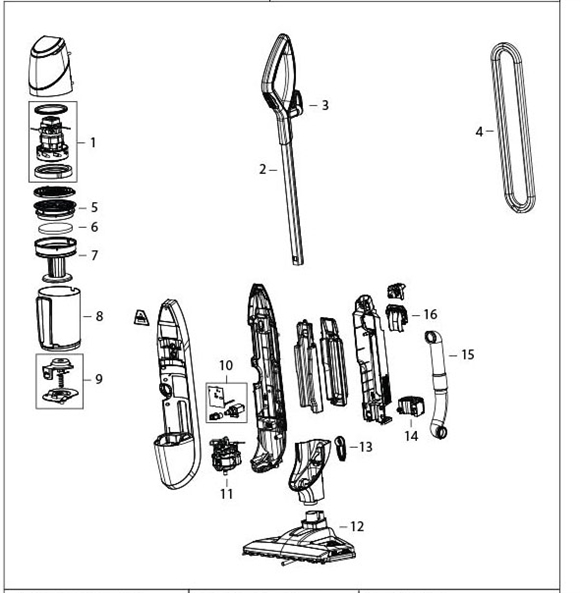 Steam Mop Pad Kit 1883C  BISSELL Steam Cleaner Parts