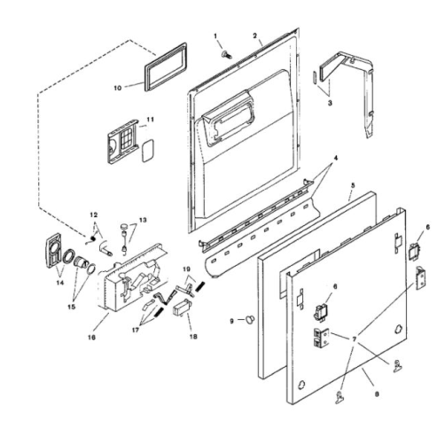 Bosch SHI4306UC-11 (FD 8003) Dishwasher | Partswarehouse