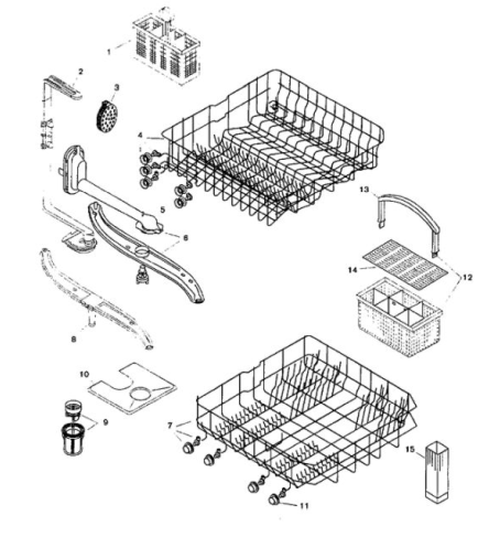 Bosch SHU3032UC-12 (FD 8003) Dishwasher | Partswarehouse