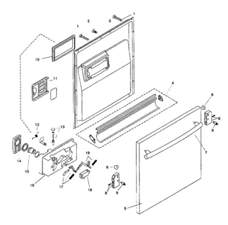 Bosch SHU8805UC-12 (FD 8105) Dishwasher | Partswarehouse