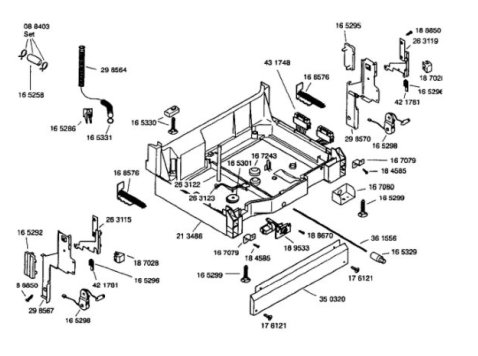 Bosch SHX33A05UC-14 (FD8211) Dishwasher | Partswarehouse