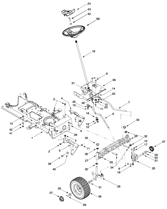 Cub Cadet 1212 Automatic Transmission Garden Tractor | Partswarehouse