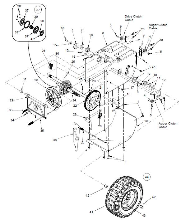 Cub Cadet 724 WE Snow Thrower | Partswarehouse