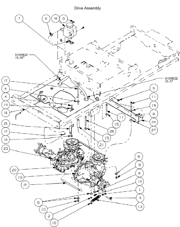 Cub Cadet Z-Force-44-Kohler-17AH3AGL | Partswarehouse