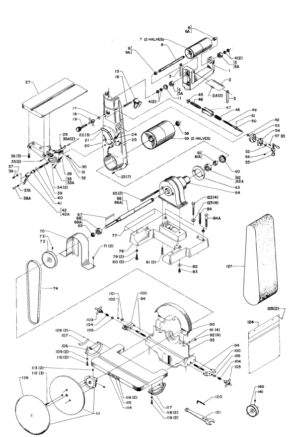 Delta 31-710 Sander Parts And Accessories At Partswarehouse