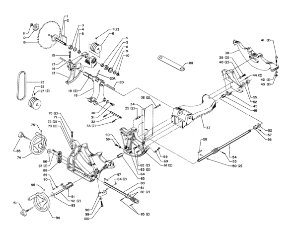 Delta 34-807 Type-1 Saw | Partswarehouse