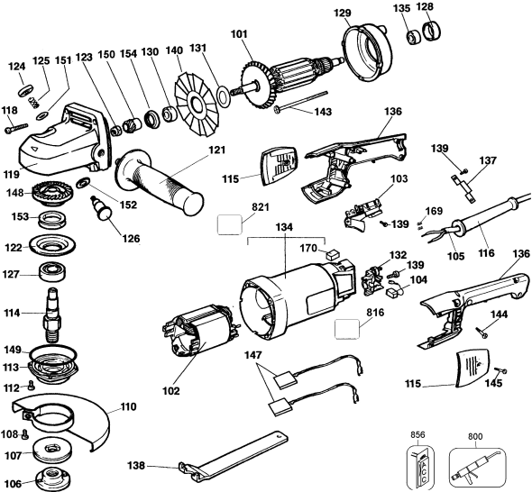 Black & Decker 402874-07 Angle Grinder Cut Off Brush