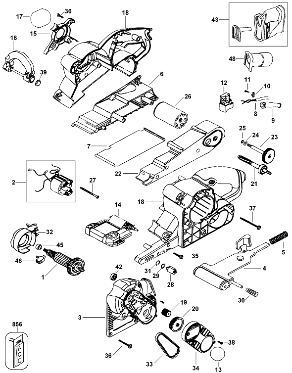 Black & Decker 11680 Mouse Sander (Type 2) Parts and Accessories at  PartsWarehouse