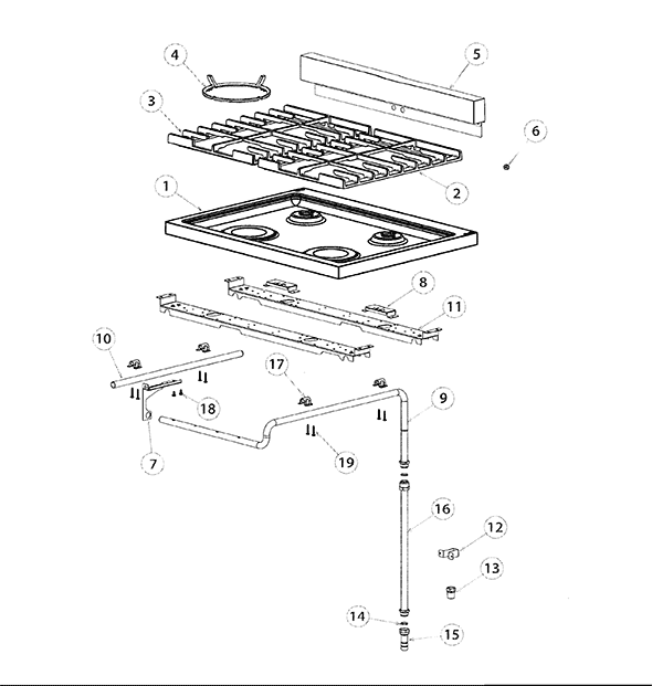 Fisher & Paykel OR30SDBMX1-88662-A Range | Partswarehouse