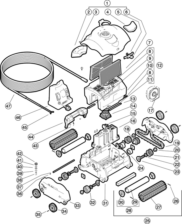 hayward sharkvac xl belt replacement