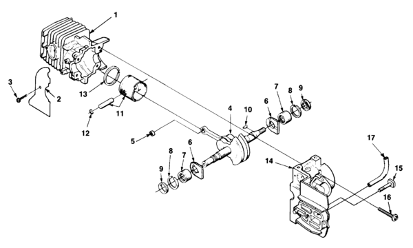 Homelite LX30 Bandit Chain Saw UT-10705-A Parts and Accessories ...