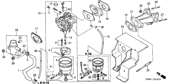 Honda HT3813 SA - HT3813 5000001-5099999 Lawn Tractor | Partswarehouse