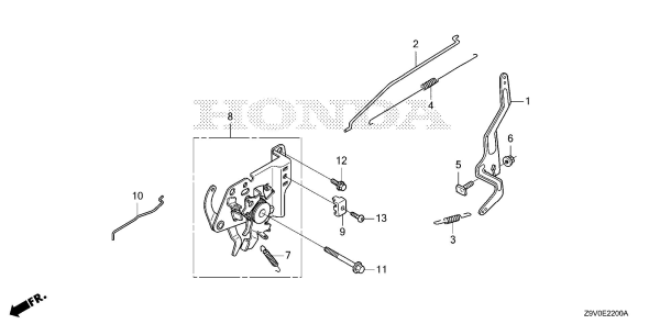 Honda GCV170LA G5B Engine | Partswarehouse