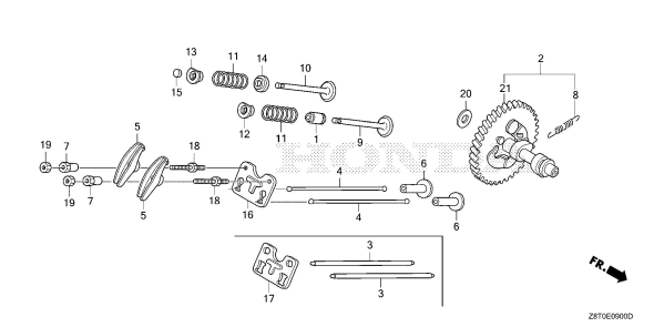 Honda GX340UT2X QNR2 Engine | Partswarehouse