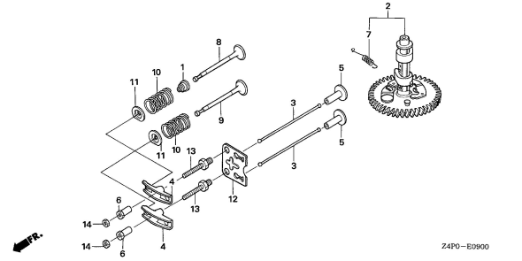 Honda GXV160UH2 SFX2 Engine | Partswarehouse