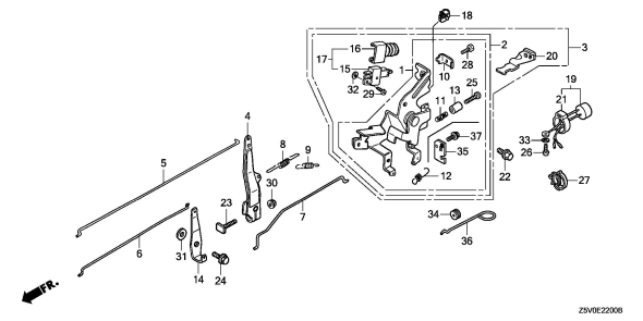 Honda GXV390UT1 DAXB Engine | Partswarehouse