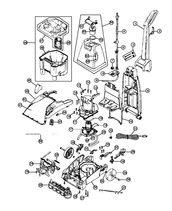 10+ Hoover Fh50700 Parts Diagram