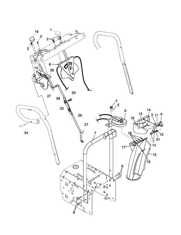 Husqvarna 10527STE Snow Thrower Partswarehouse