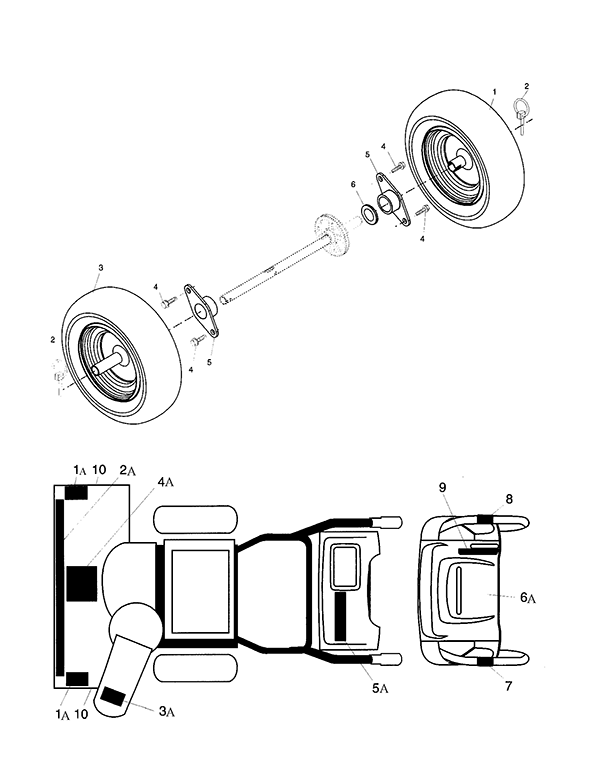 Husqvarna 10527STE Snow Thrower Partswarehouse