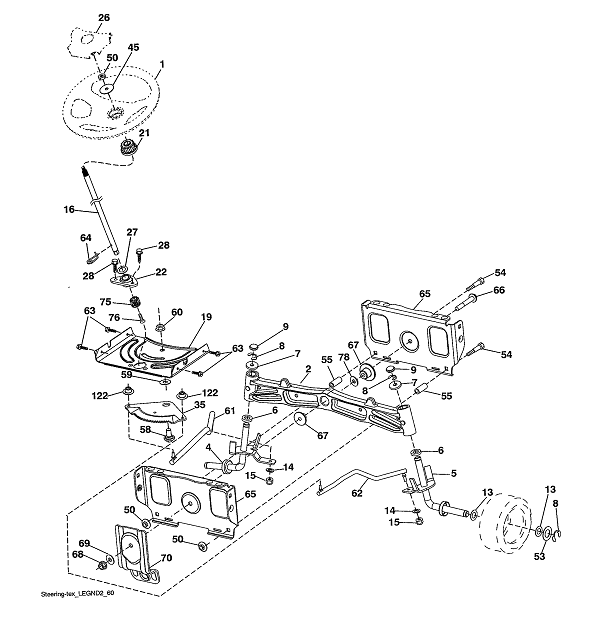 Husqvarna YT42 XLS, 96043015300, 2012-09 Parts Diagrams