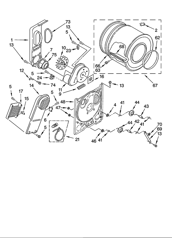 Inglis IJ80001 Dryer | Partswarehouse