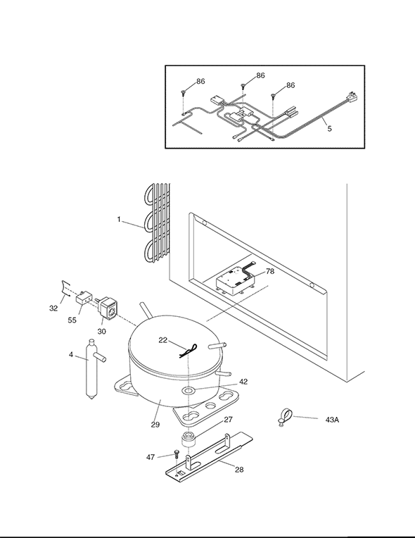 kenmore chest freezer lid replacement