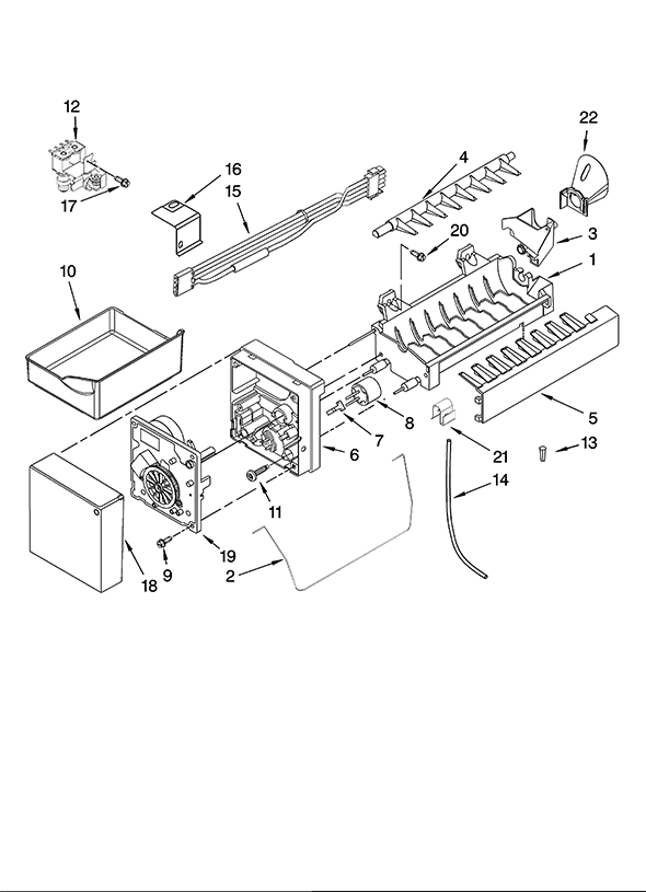 Kenmore Elite 59676593601 Bottom-Mount Refrigerator | Partswarehouse