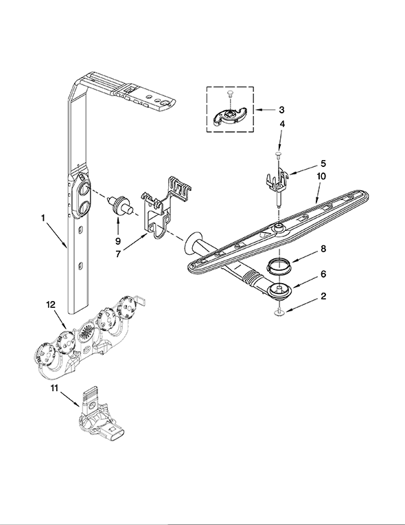 Kenmore Elite 66513439k703 Dishwasher 